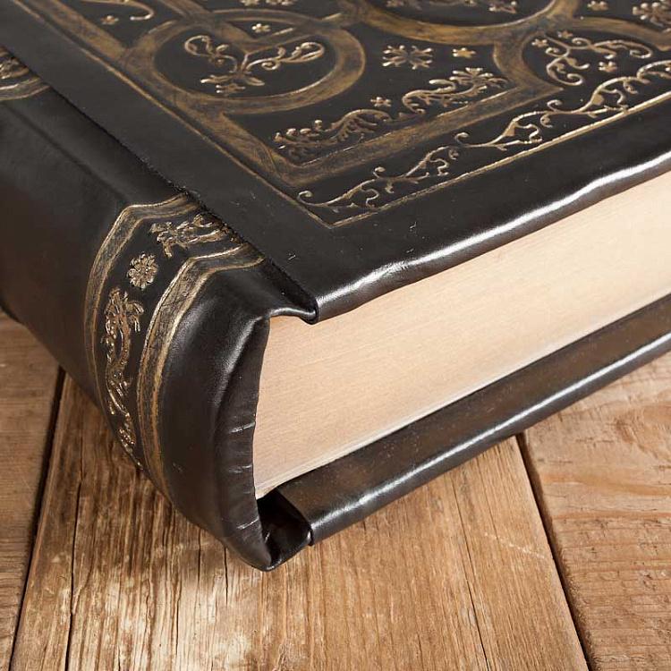 Гостевая записная книга Бленхейм в коже Винтаж Эбони Blenheim Book, Vintage Ebony