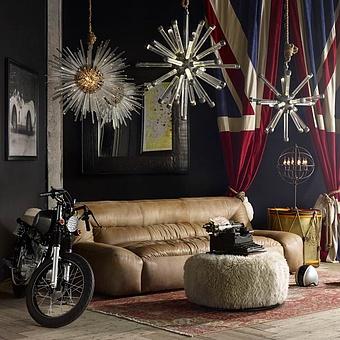 Люстра Gauntlet Pendant Small сталь Natural Metal