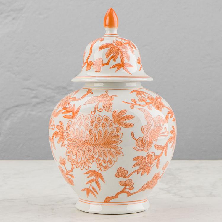 Ваза с крышкой Бабочка Papillon Lidded Vase