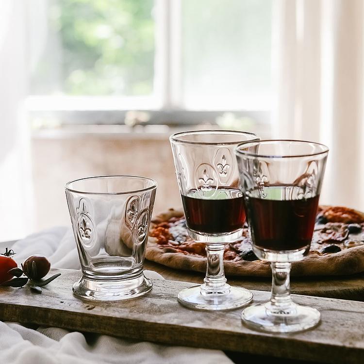 Бокал для вина Геральдическая лилия Fleur De Lys Wine Glass