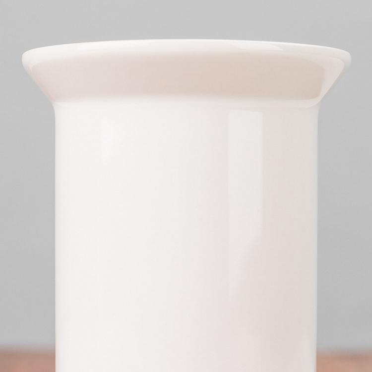 Белый стакан для зубных щёток Tumbler White