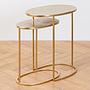 Комплект из 2-х столиков Set Of 2 Side Tables Gold