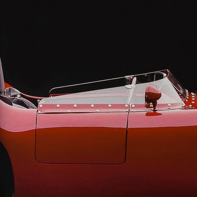 Фото-принт триптих в серебристой раме Мазерати 250С Фантуцци Set Of 3 Maserati 250S Fantuzzi, Pewter Frame