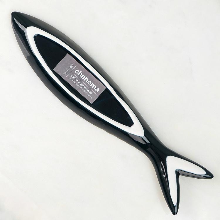 Сервировочное блюдо Тёмно-синяя рыбка Fish Tray Dark Blue