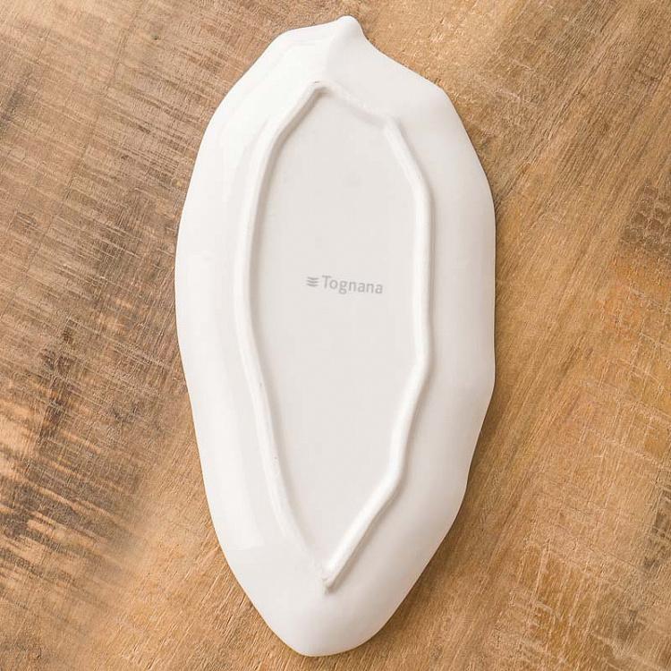 Длинное сервировочное блюдо-лист Зельда, S Zelda Plate Leaf Elongated Small