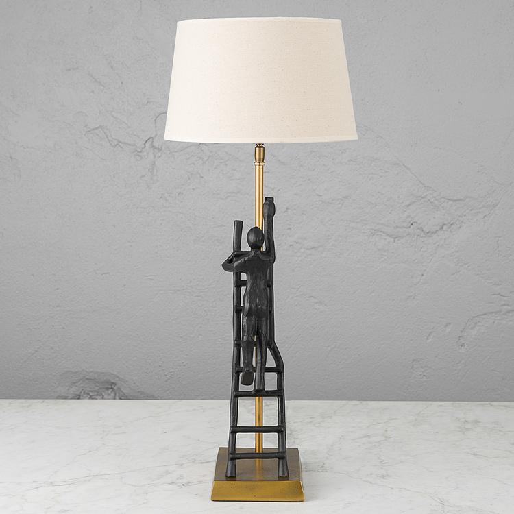 Настольная лампа с абажуром Фонарщик Falotier Lamp With Shade