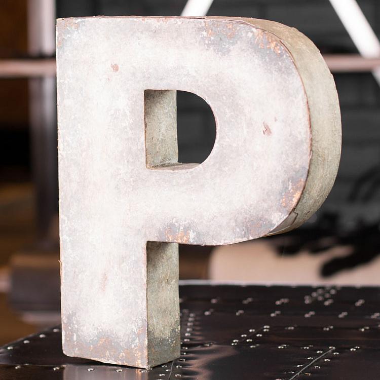 Декоративная буква P, S Uncle David Letter P Small