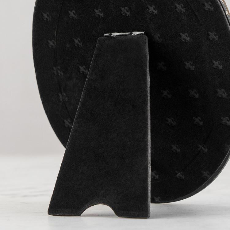 Рамка для фото Овальная с орнаментом Oval Rock Photo Frame