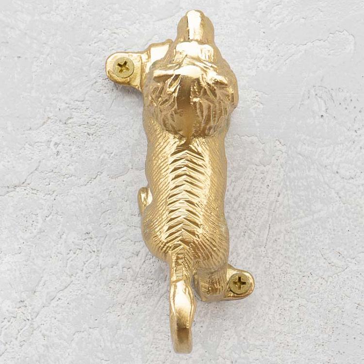 Крючок Лев золотой Coat Rack Lion Gold