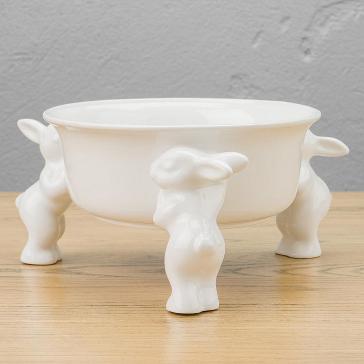 Салатница Кролики-воришки Salad Bowl Rabbits Thieves