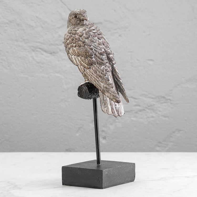 Статуэтка Сокол на ветке Falcon Figurine On Metal Perch
