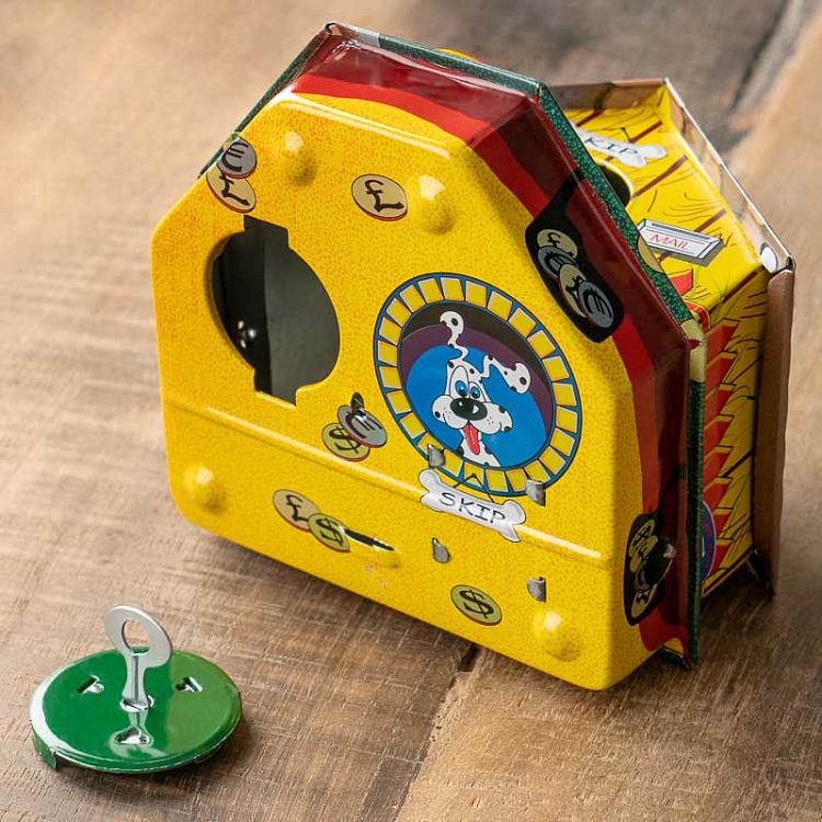 Механическая копилка Конура Mechanical Money Bank Doghouse
