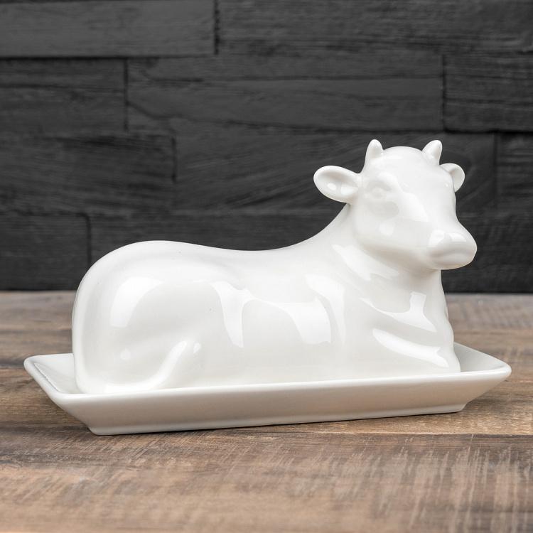Маслёнка Корова дисконт Cow Butter Dish discount