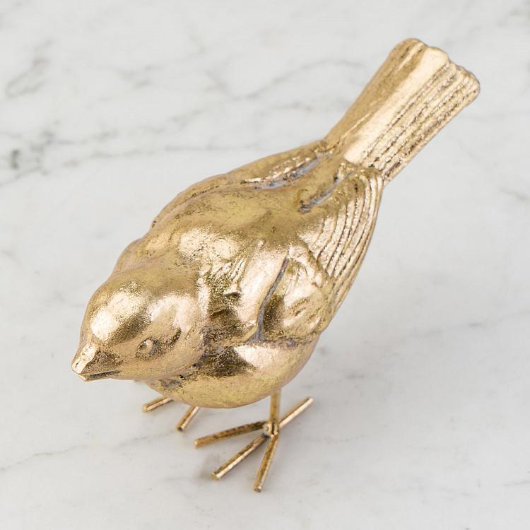 Статуэтка Золотая птица головой вниз Golden Bird Head Down Figurine