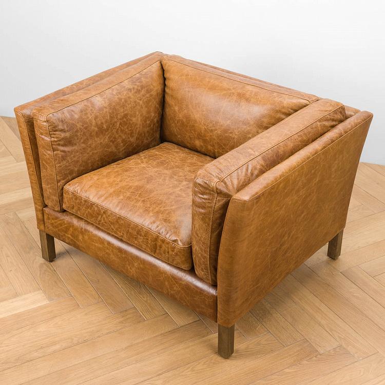 Кресло Томми, светлые ножки Tommy Armchair, Light Brown Wood D