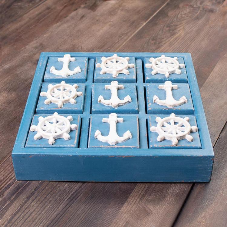 Настольная игра Крестики-нолики с морской тематикой OXO Game Marine