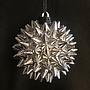 Ёлочная игрушка Spiked Ball Silver 6 cm