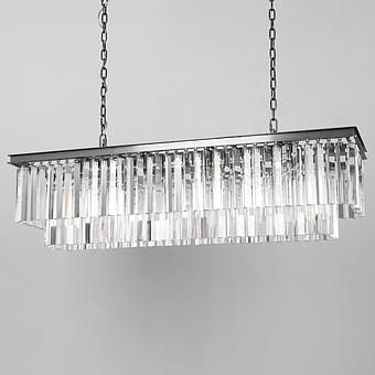 Odeon Rectangular Chandelier Medium