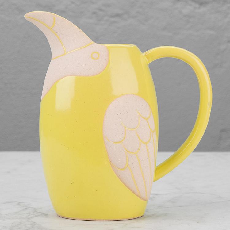 Жёлто-зелёный кувшин Птица Birdy Pitcher Green