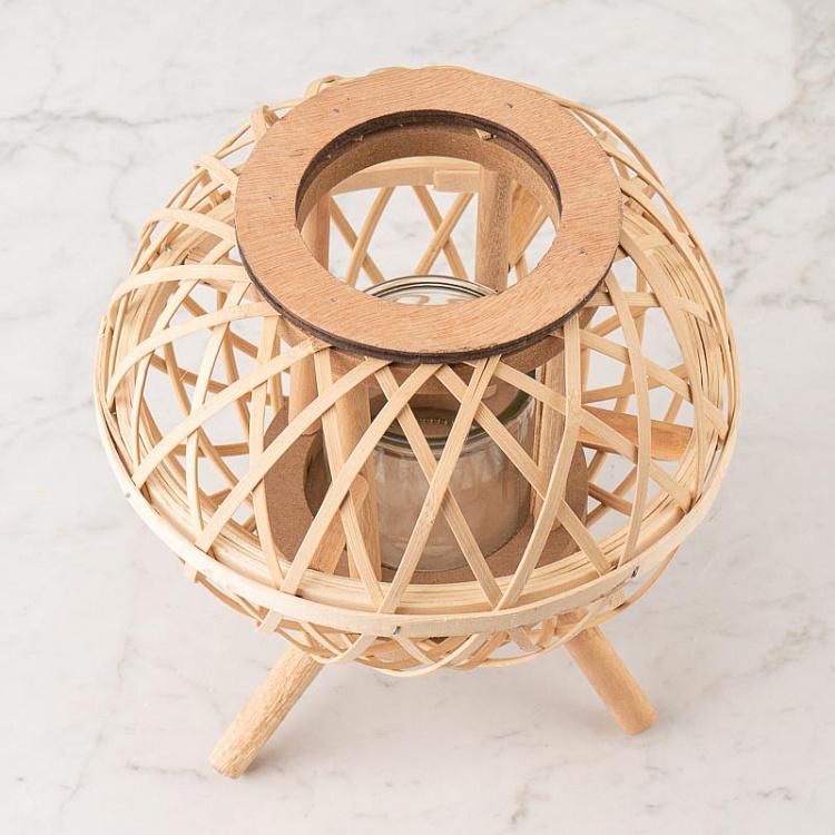 Круглый подсвечник на треноге Lantern Tripod Round