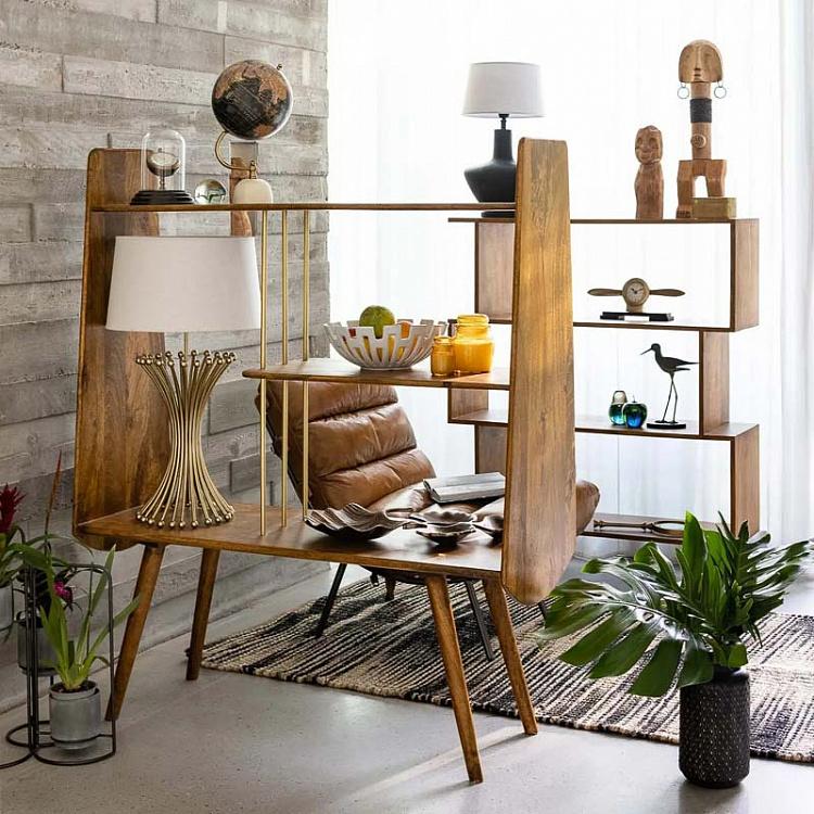 Стеллаж из дерева манго Чаринг Кросс Charing Cross Bookcase Mango Wood