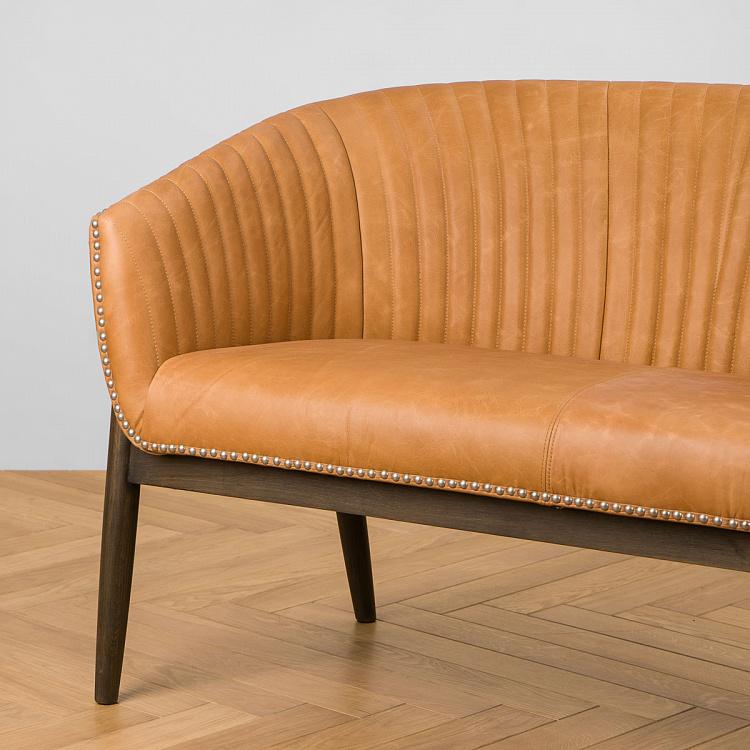 Двухместный диван Жюли, ножки цвета тёмный ясень Julie 2 Seater, Ash Brown