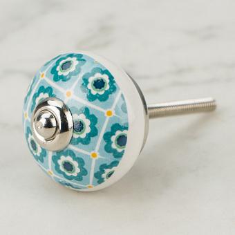 Blue Tiles Knob