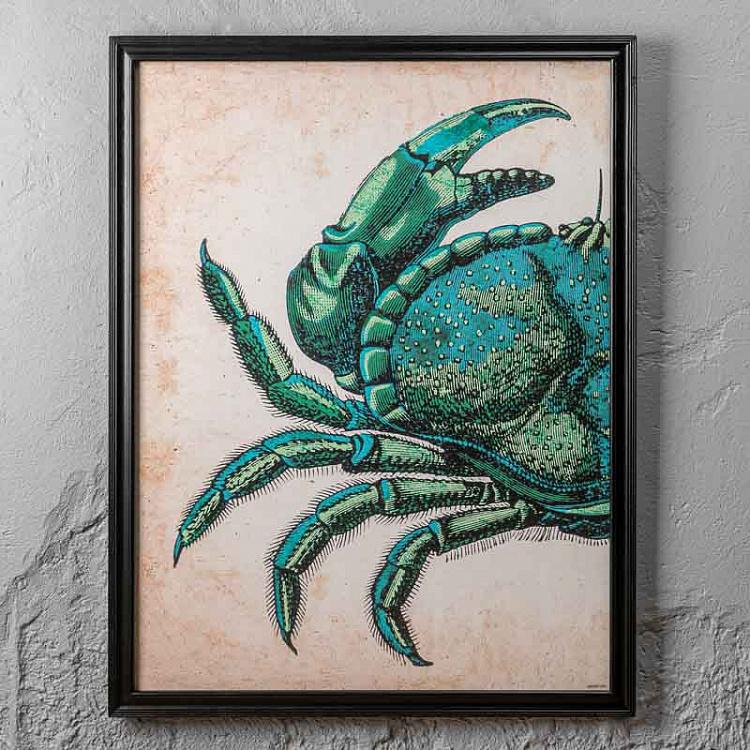 Картина-принт диптих Краб Set Of 2 Crab