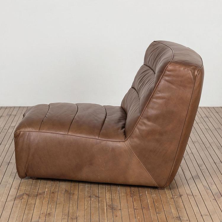 Одноместный диванный модуль Шебби Shabby Sectional 1 Seater Curve