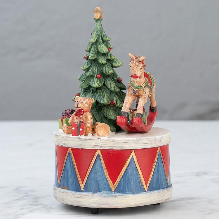 Музыкальная статуэтка Это маленький мир Xmas Music Box It's A Small World 16 cm