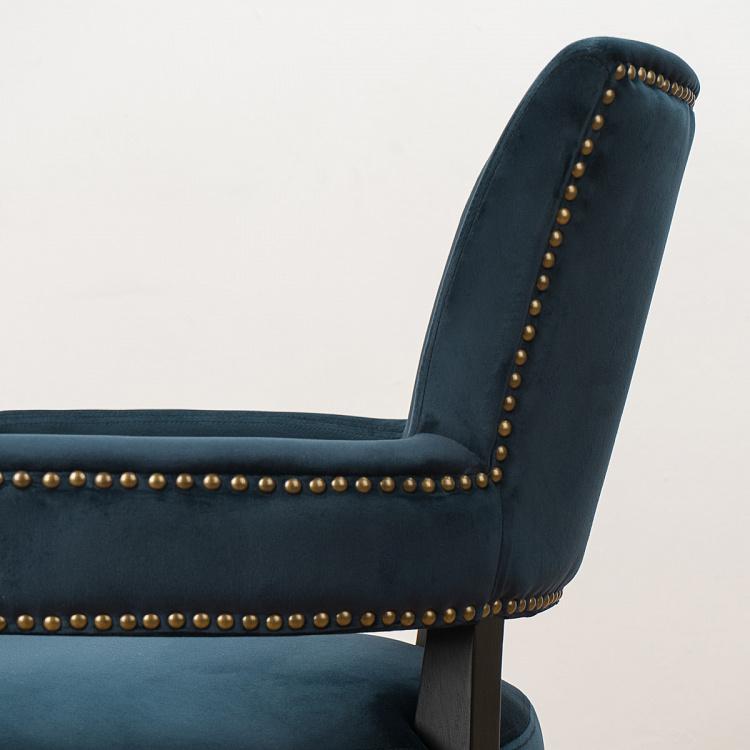 Стул Ньюпорт с подлокотниками, чёрные ножки Newport Dining Chair, Oak Black