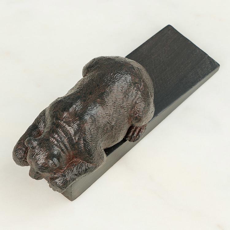 Ограничитель для двери Бурый медведь Bear Door Stopper
