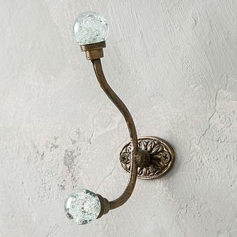 Art Deco Bubble Glass Hook