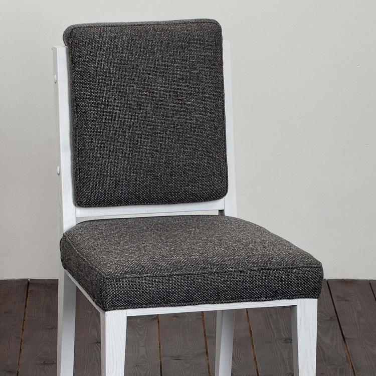 Обеденный стул 17, белые ножки 17 Dining Chair, White Wood