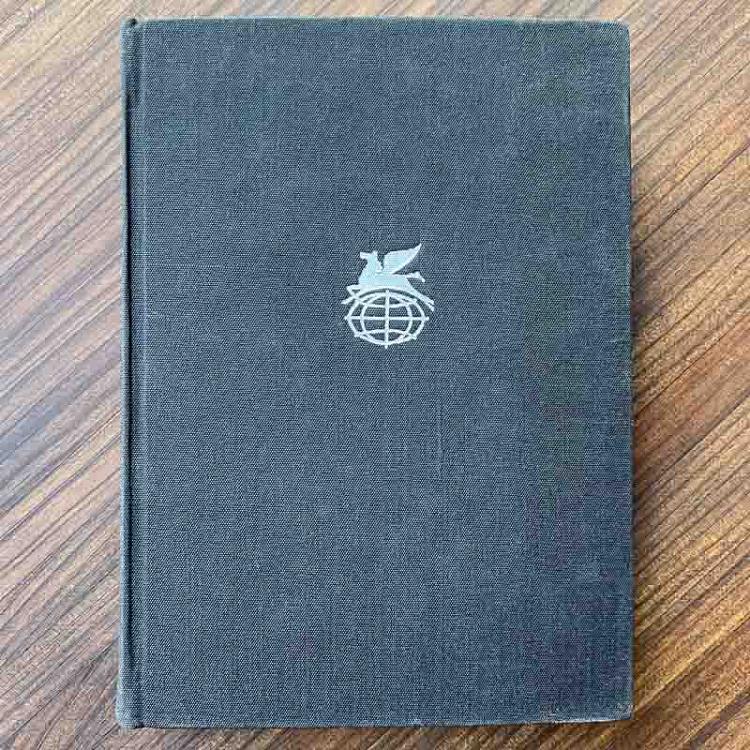 Винтажная книга Библиотека всемирной литературы, том 61-1. Лоренс Стерн Vintage Book World Literature Library 61-1