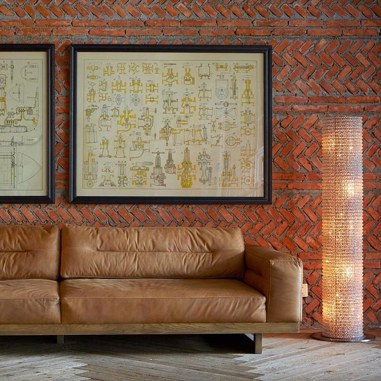 Картина-принт Части лодки Boat Blueprint Parts