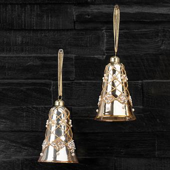 Set Of 2 Glass Bells 2 12 cm