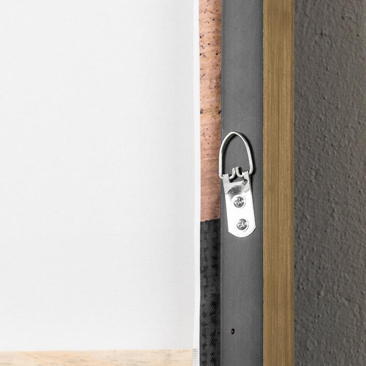 Вручную раскрашенная картина на холсте в золотой раме Закат Canvas Picture With Golden Frame Sunset