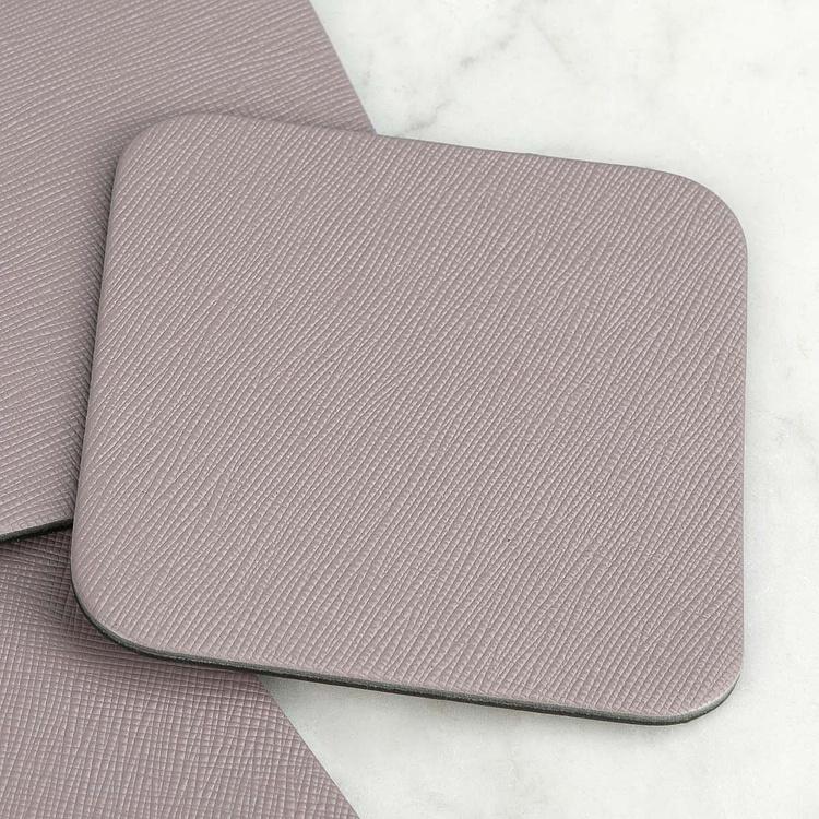 Набор из пяти квадратных подставок под стаканы и чайник Set Of 5 Square Coasters