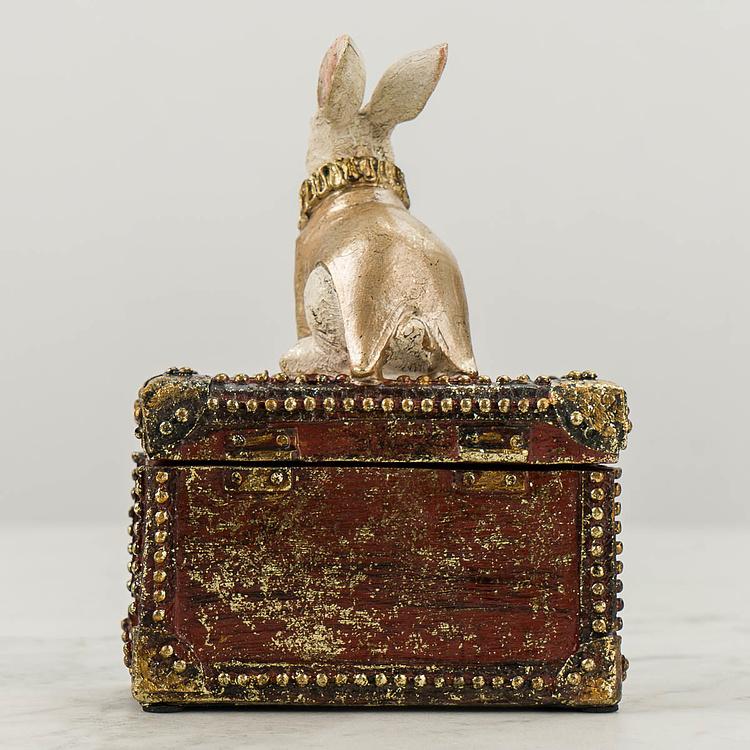 Шкатулка для украшений Кролик Флора Bunny Flora Jewellery Box Red