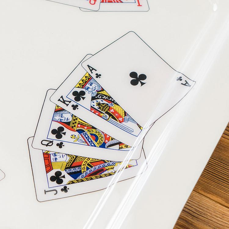 Поднос эмалированный Казино Casino Enameled Tray