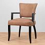 Стул Mimi Dining Chair With Arms, Black Wood