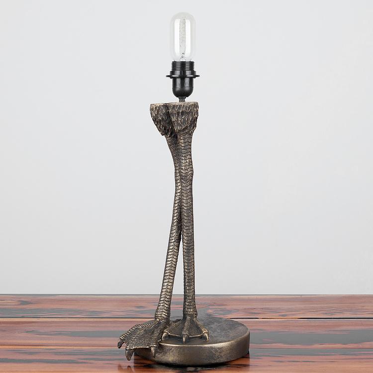 Настольная лампа с синим абажуром Кондор Lamp Anda With Shade