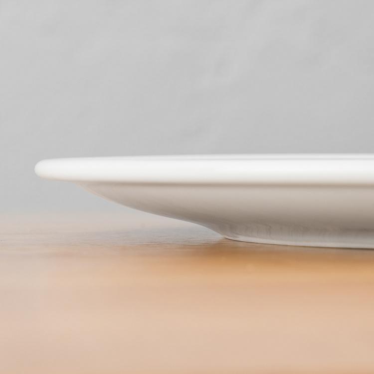 Обеденная тарелка Синяя полоска, L Filo Blue Dinner Plate Large