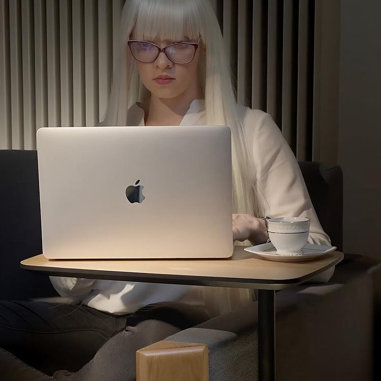 Высокий приставной столик Терни Terni Side Table High