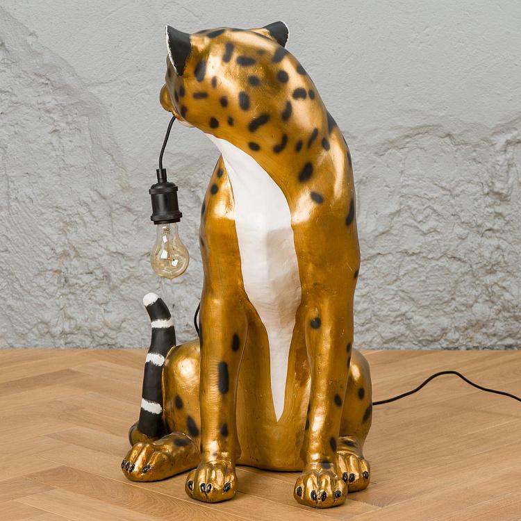 Напольный светильник Леопард Леопольд Floor Lamp Golden Leopold
