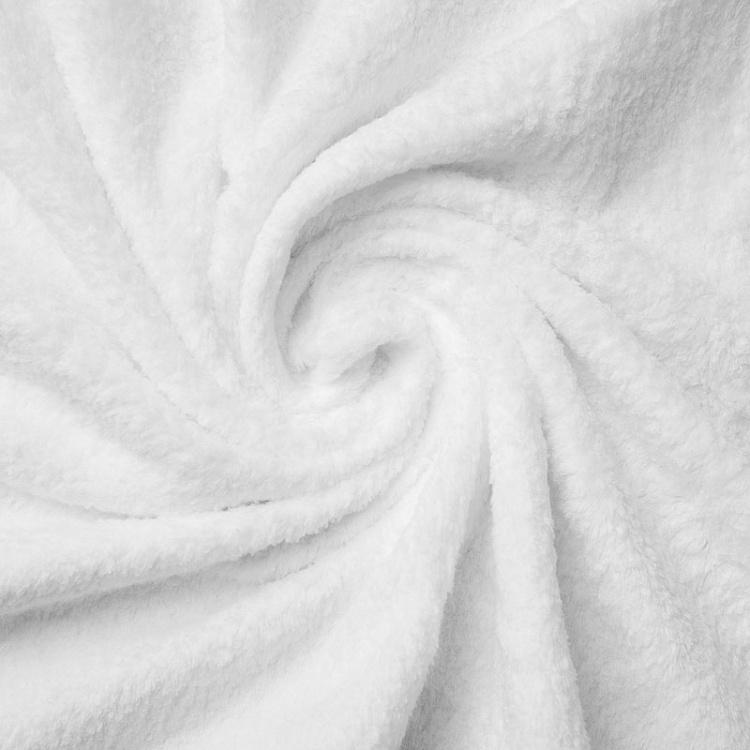 Белое махровое полотенце для рук и лица Зефир, 50x100 см Super Marshmallow Hand Towel White 50x100 cm