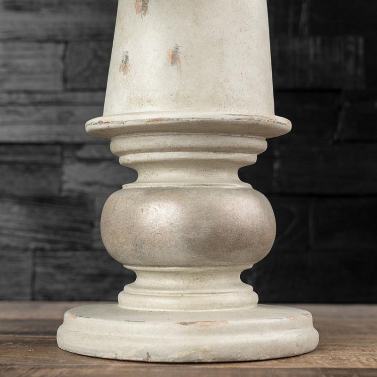 Статуэтка Белый олень White Deer Head On Stand