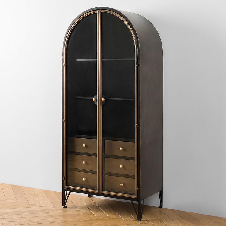 Сервант с двумя дверцами и шестью ящиками Уолтон Walton 2 Doors Cabinet With 6 Drawers