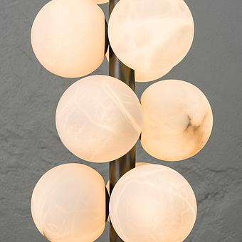 Торшер Galaxy 15 Floor Lamp OZ кальцит Alabaster
